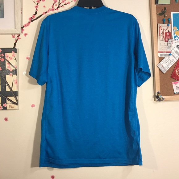 Nike DriFit Legend Blue Short Sleeve T-shirt - Picture 2 of 5